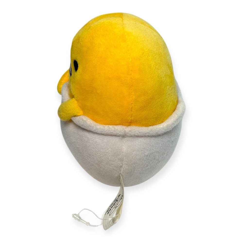 Gund Sanrio Gudetama Lazy Egg in Eggshell Plush Small 5″ Stuffed - Picture 5 of 7